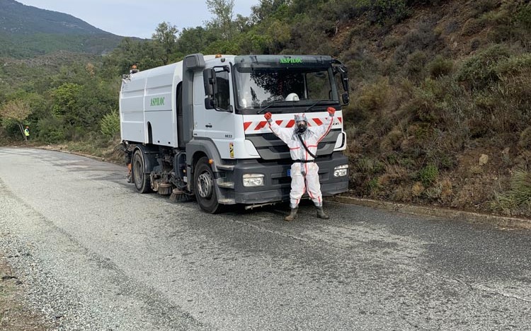 Chantier de désamiantage en Rhône Alpes